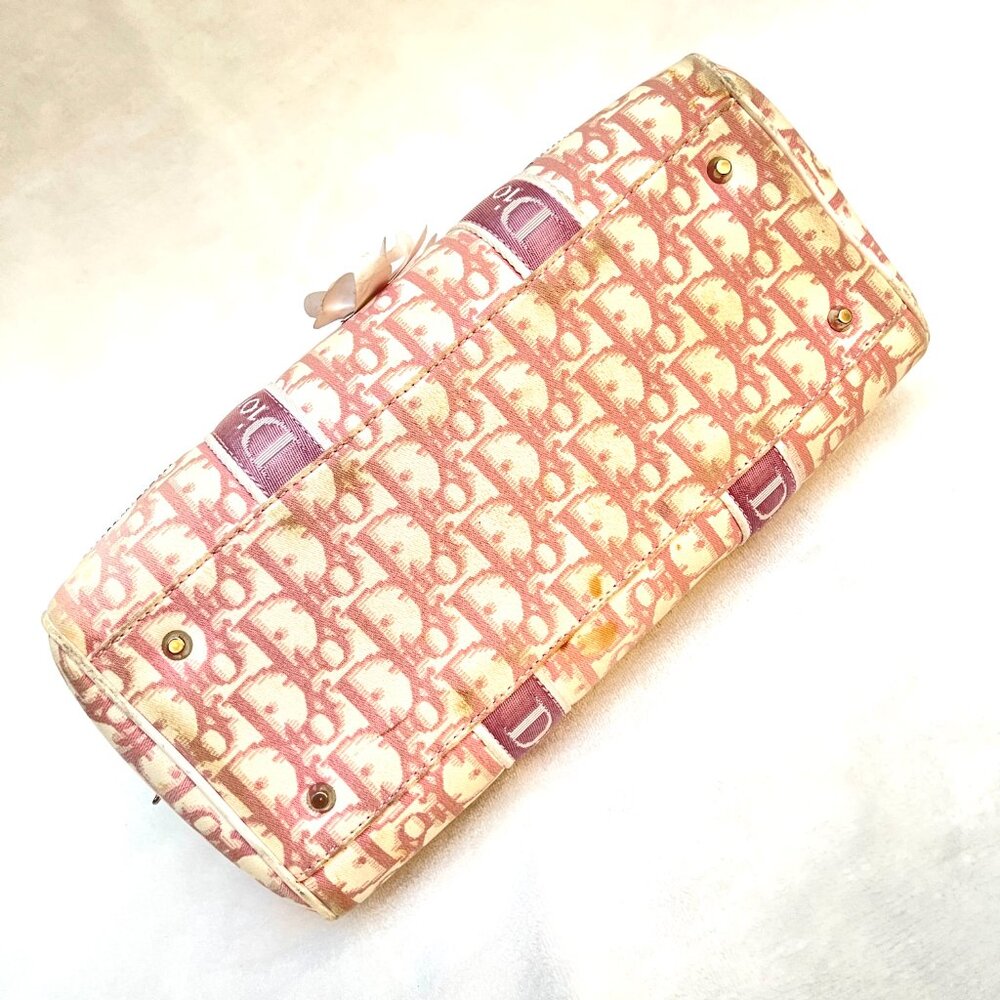 Christian Dior vintage Y2K Trotter Pink pink monogram bag - Picture 15 of 16